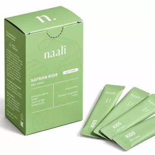 Safran Kids Naali : Sticks bien-être enfant - Poudre pomme à diluer