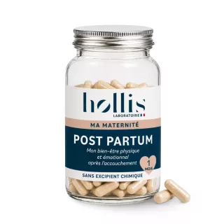 Post-Partum Hollis - Fatigue& équilibre nerveux après accouchement - 90 gélules