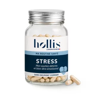 Stress Hollis - Équilibre nerveux & fatigue - 40 gélules