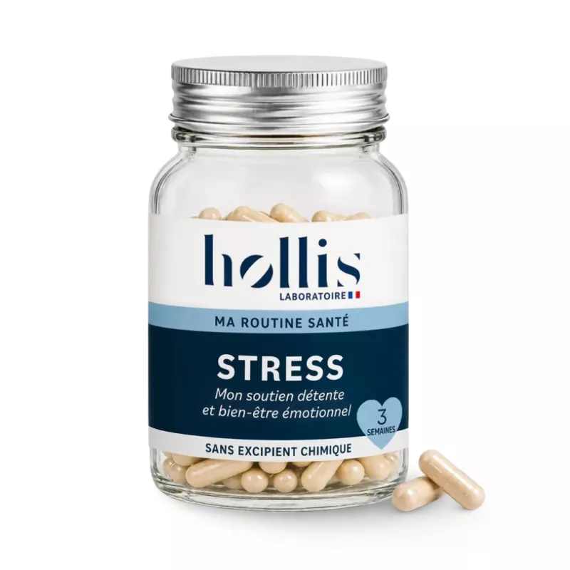 Stress Hollis - Équilibre nerveux & fatigue - 40 gélules