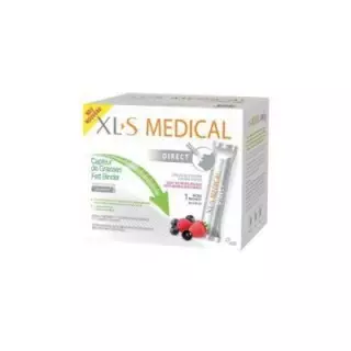 Xls medical Capteur de graisses 1 Mois 90 sticks Goût fruits rouges