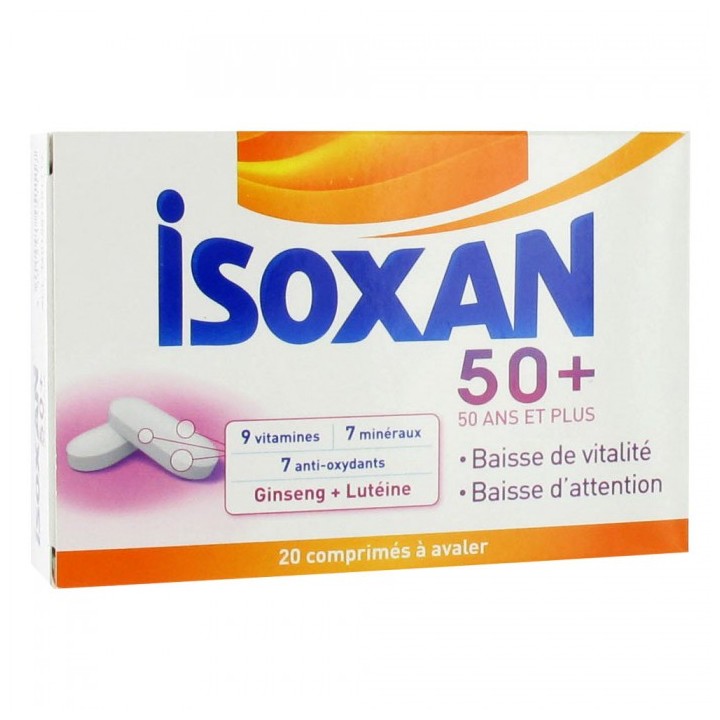 Isoxan 50+ Boite de 20 comprimés