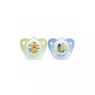 Lot De 4 Tétines NUK First Choice Silicone Taille 1 - Perçage S Pour Eau Et Lait Maternel