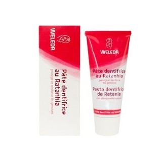 Pâte dentifrice au Ratanhia Weleda 75ml