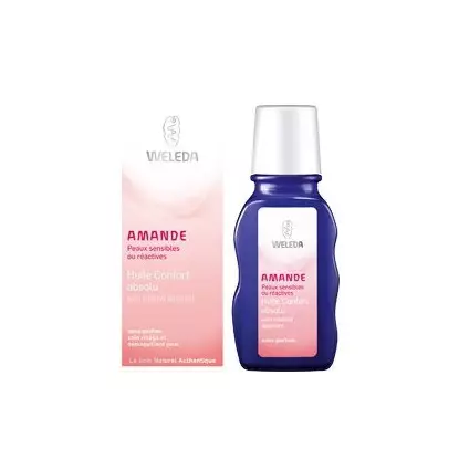 Huile confort absolu à l'amande Weleda 50ml
