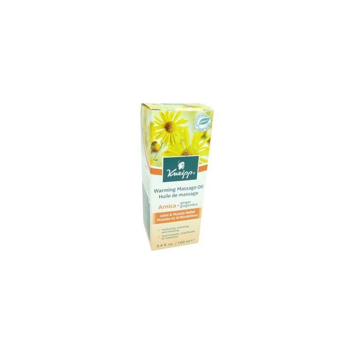 Kneipp Huile Massage Arnica + Gingembre 100ml