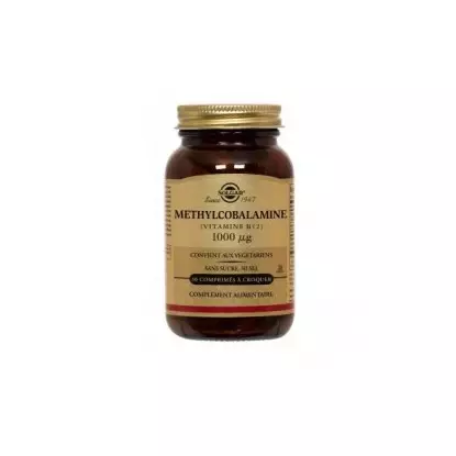 Solgar Methylcobalamine Vit B12 1000 Up 30 Comprimes