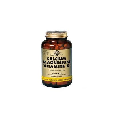 Solgar Calcium Magnésium Vitamine D