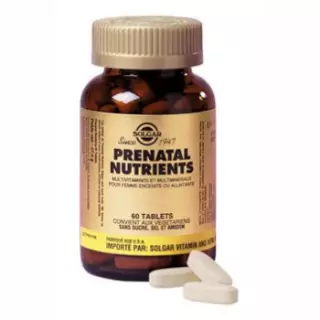 Solgar Prenatal Nutrients Tablets Pm