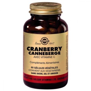 Solgar Cranberry (canneberge) Gélules Végétales