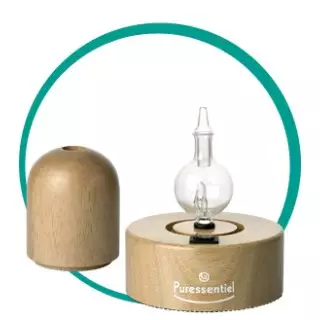 Puressentiel Diffuseur à Nébulisation en bois naturel