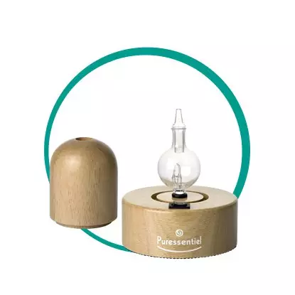 Puressentiel Diffuseur à Nébulisation en bois naturel