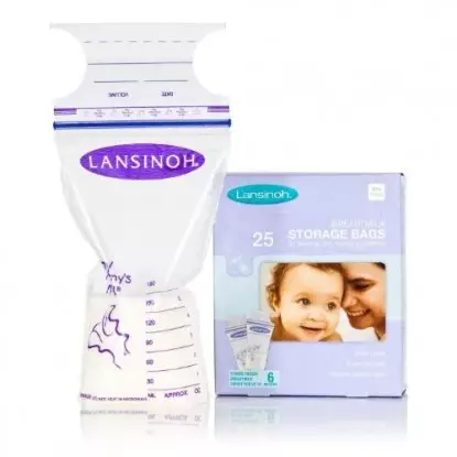 Sachets de conservation du lait maternel Bte 25