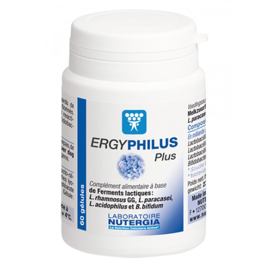 Ergyphilus Plus 60 Gélules Nutergia