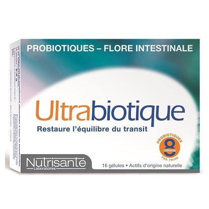 Nutrisanté Ultrabiotique 16 Gélules