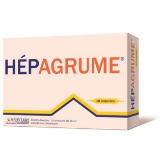 Hepagrume Solution Buvable 18 Ampoules