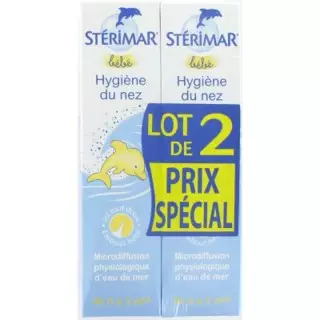 STERIMAR Bébé Hygiène du Nez. Lot de 2