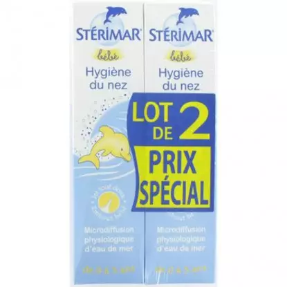 STERIMAR Bébé Hygiène du Nez. Lot de 2