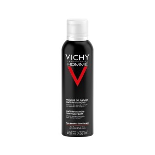 Vichy Homme  mousse de rasage anti - irritations