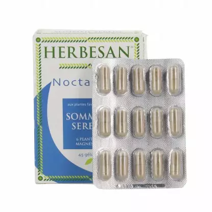 Herbesan Noctaphyt sommeil serein 45 gélules