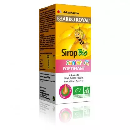 Arko royal Sirop Bio Juniors Fortifiant 140 ml 