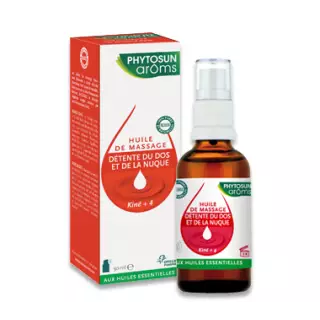  Phytosun Arôms Kiné + n4 Détente de la nuque et du dos