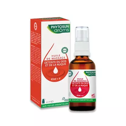  Phytosun Arôms Kiné + n4 Détente de la nuque et du dos