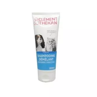 Clément Thékan Shampoing Démêlant Chien et Chat 200ml