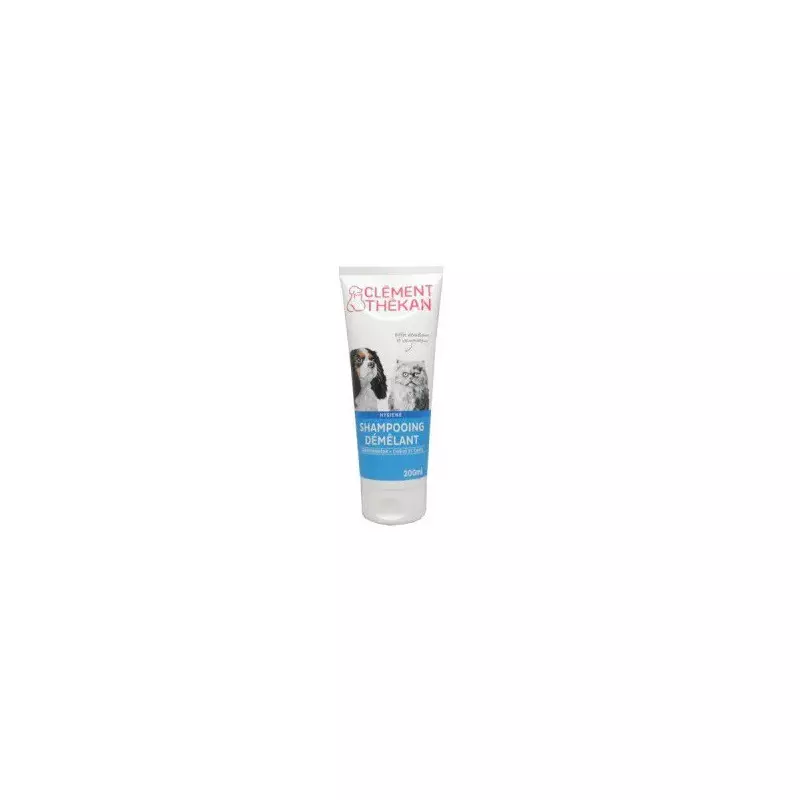 Clément Thékan Shampoing Démêlant Chien et Chat 200ml