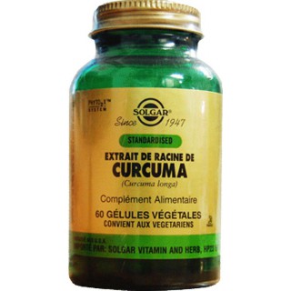 Solgar Curcuma 60 Gélules Végétales