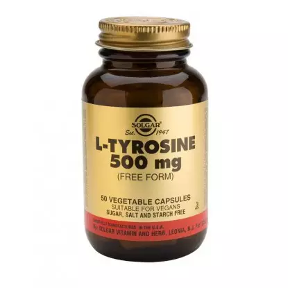 Solgar L Tyrosine 500mg 50 Gélules