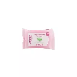 Saforelle Lingettes Intimes Ultra Douces 10 Lingettes