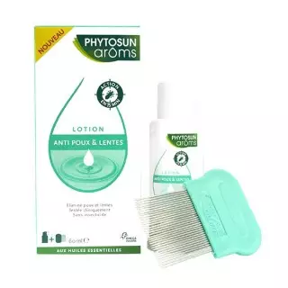 Phytosun Aroms Lotion Anti Poux et Lentes 60ml + Peigne