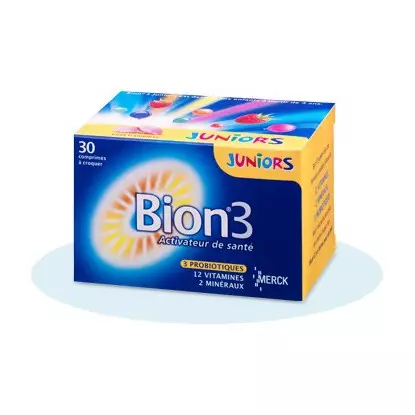BION 3 Junior boite de 30 comprimées à croquer