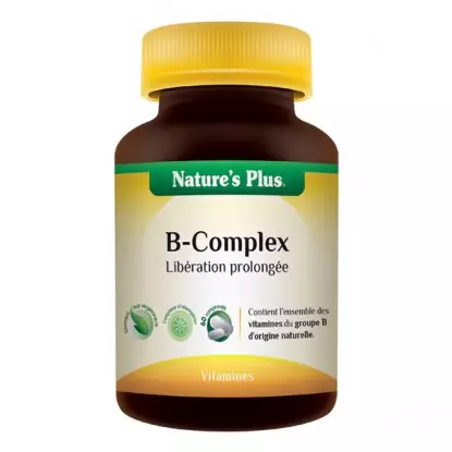 B-COMPLEX Libération prolongée Nature's Plus 60 cp