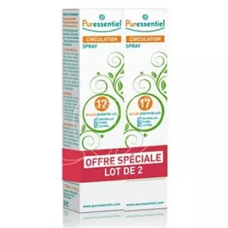Puressentiel Spray 17 Circulation  LOT  2 x100ml