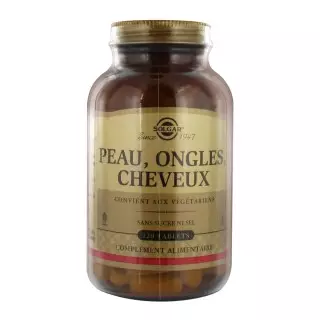 Solgar peau ongle cheveux 120 Comprimés