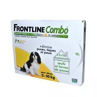Frontline Combo Chien 2-10kg S 4 Pipettes