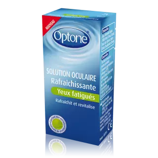 Optone Solution oculaire Rafraîchissante Yeux fatigués 