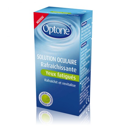 Optone Solution oculaire Rafraîchissante Yeux fatigués 