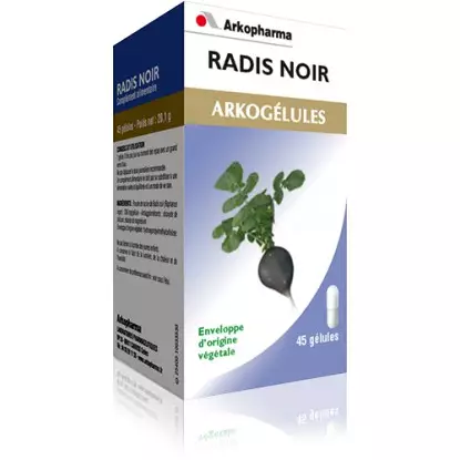 Arkogélules Radis Noir 150 Gélules