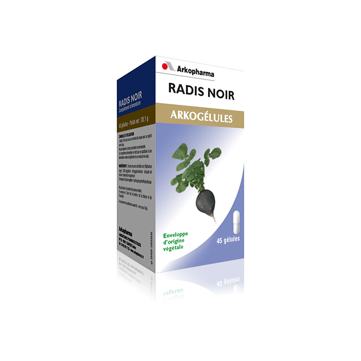 Arkogélules Radis Noir 150 Gélules