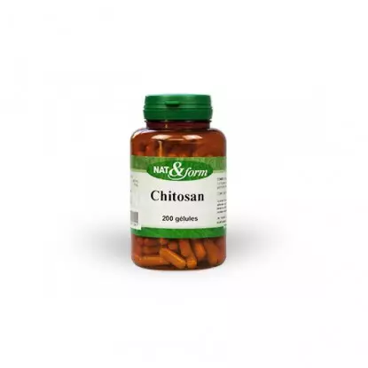 Nat&Form Chitosan 200 gélules