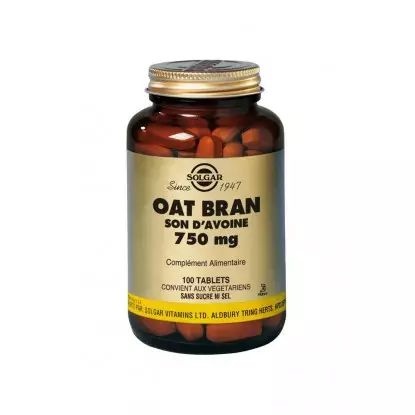 Solgar Oat Bran (son d'avoine) 100 Tablets