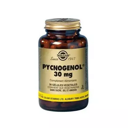Solgar pycnogénol 30 gélules