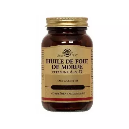 Huile de foie de morue 250 softgels Solgar