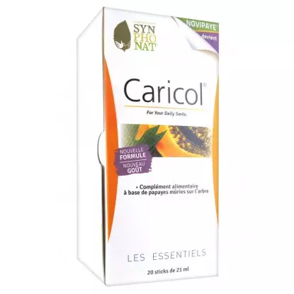 Synphonat Caricol 20 Sticks Gout Papaye
