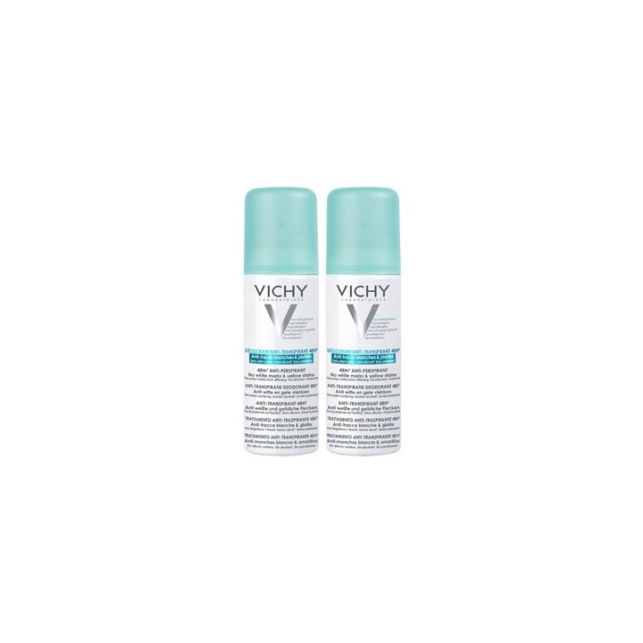 Vichy déodorant spray Anti-transpirant 125ml DUO