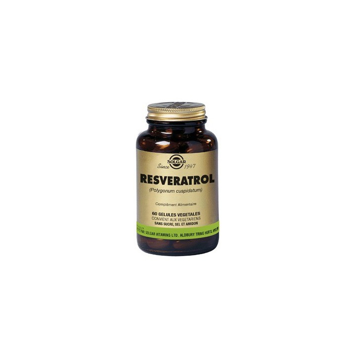 Solgar Resveratrol 60 gélules 