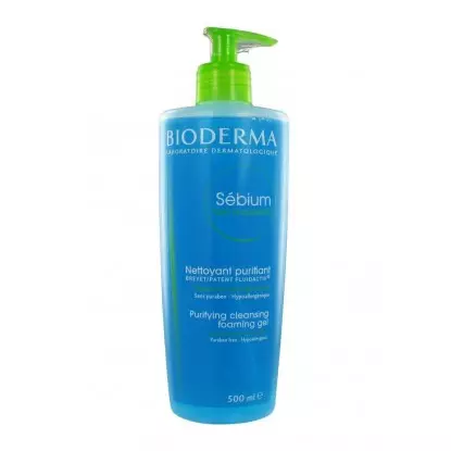 Bioderma Sebium gel moussant nettoyant purifiant 500ml